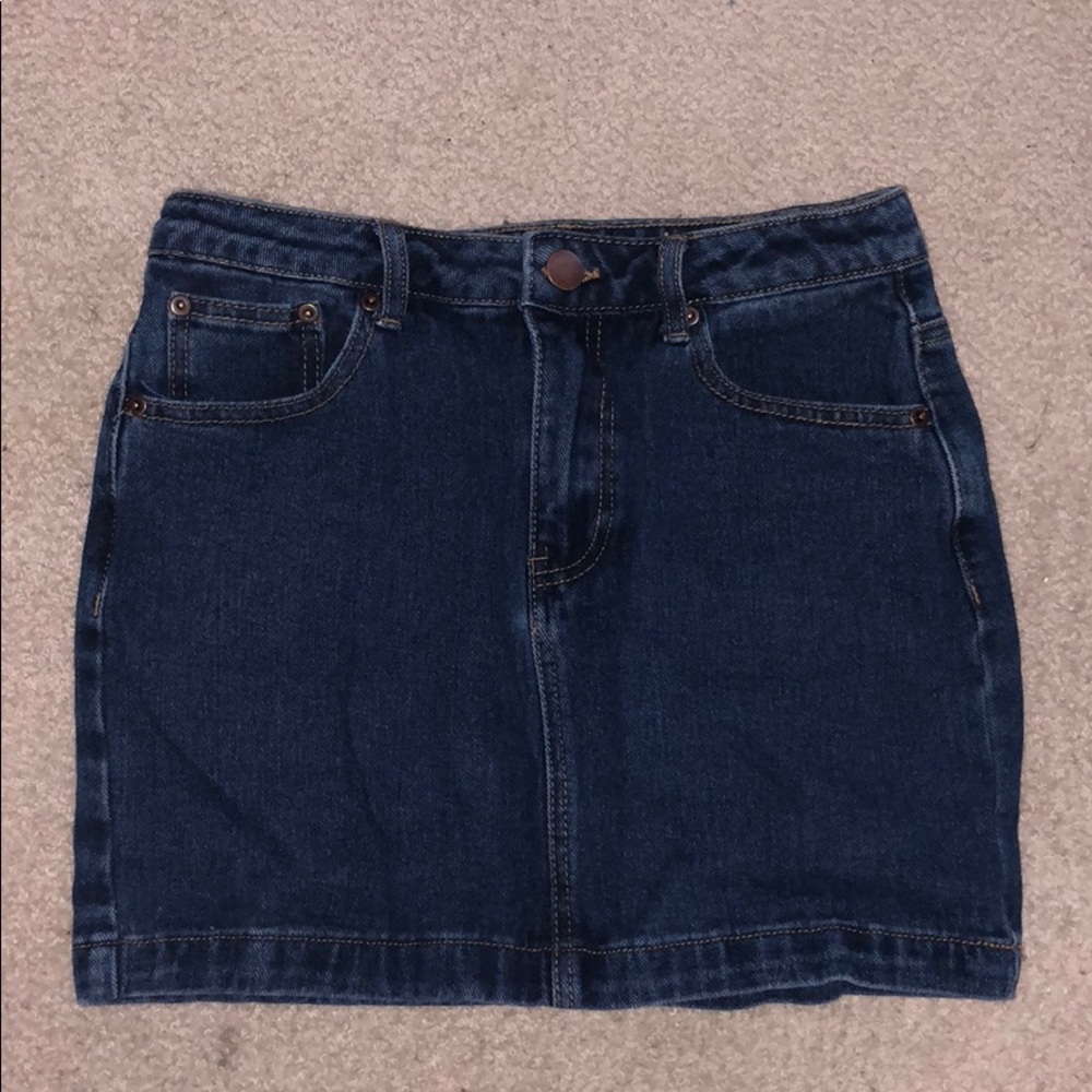 denim skirt from Forever 21